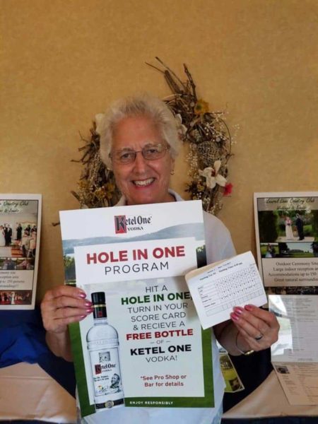 Congratulations Sue for your hole-in-one at Laurel Lane!!!