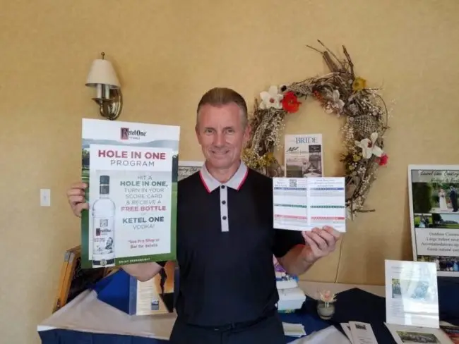 Congratulations Jim Manchester on Your Hole-in-One at Laurel Lane Country Club