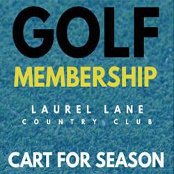 Laurel Lane Golf Membership Cart for Season