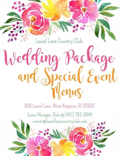 Wedding and Special Events Package
