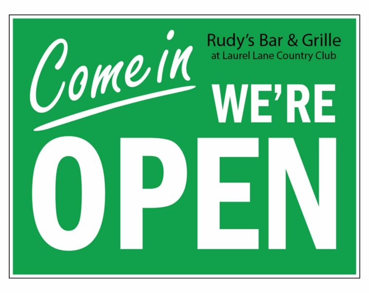 Rudy's Bar & Grille is OPEN