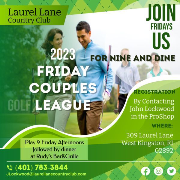 2023 Friday Couples League at Laurel Lane Country Club