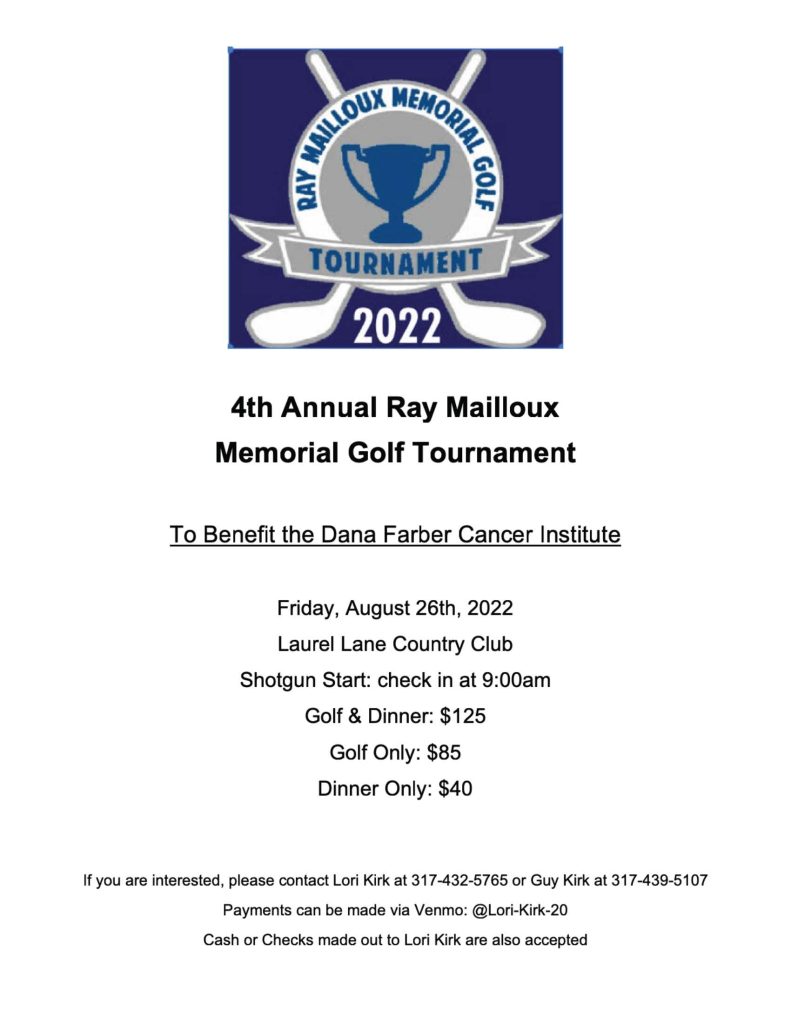 4th Annual Ray Mailloux Tournament