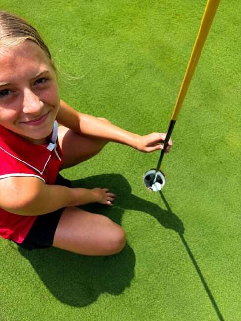 Congratulations Teagan Dumas on your Hole-in-One at Laurel Lane!