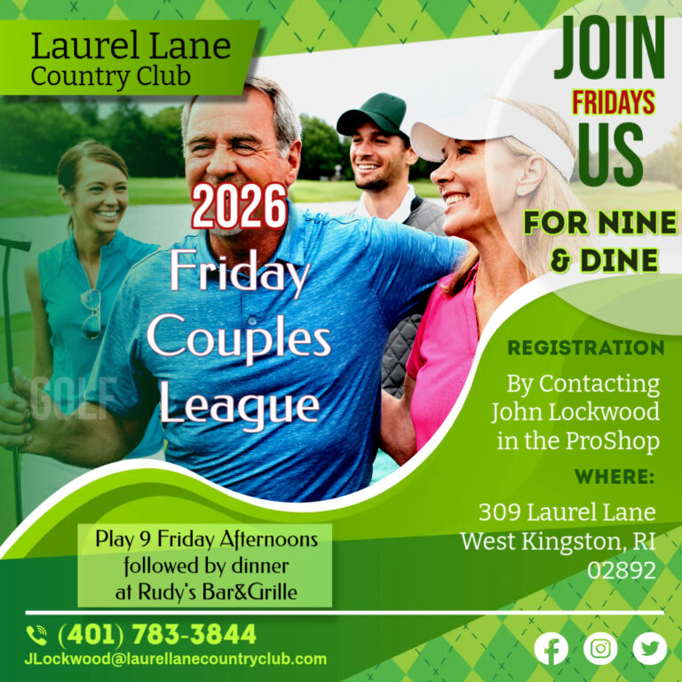 Friday Couples League at Laurel Lane Country Club