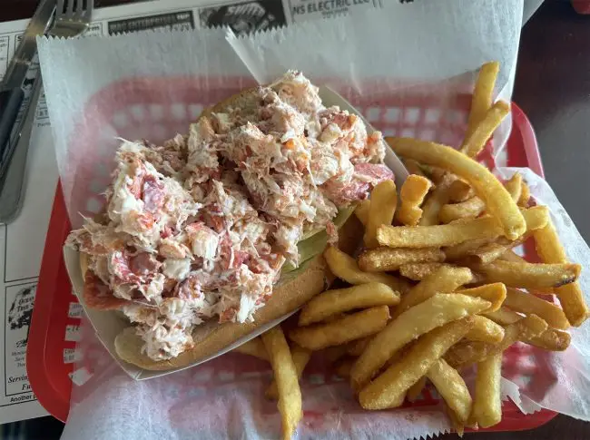 Lobster Roll at Laurel Lane Country Club