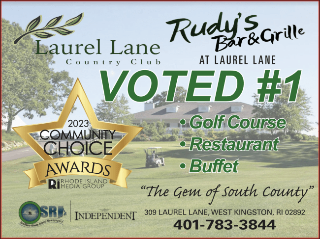 Thank you for voting us #1 for Golf Course, Restaurant, and Buffet in South County